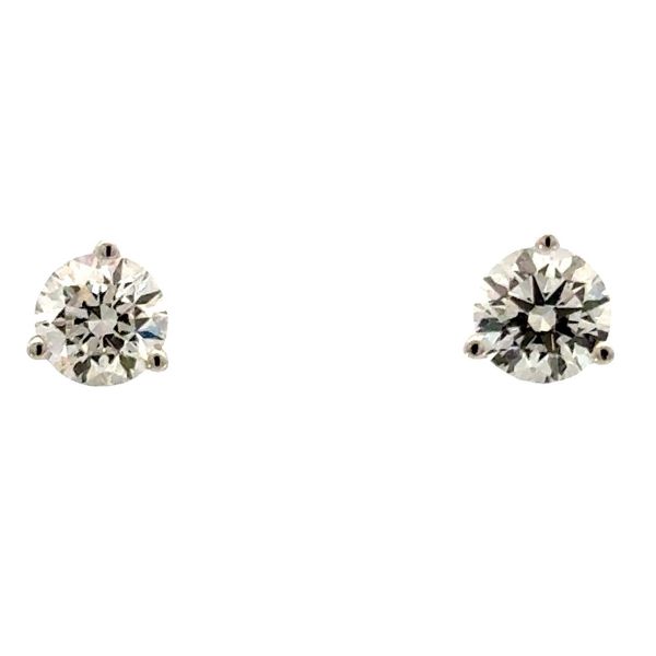 Lab grown Martini style 1ctw diamond studs-14kw Bryan Jewelry Prattville, AL