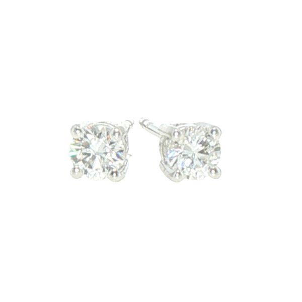 1/2ctw Lab Grown Diamond Stud Earrings in Sterling Silver Bryan Jewelry Prattville, AL