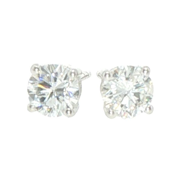 1ctw Lab Grown Diamond Stud Earrings in Sterling Silver Bryan Jewelry Prattville, AL