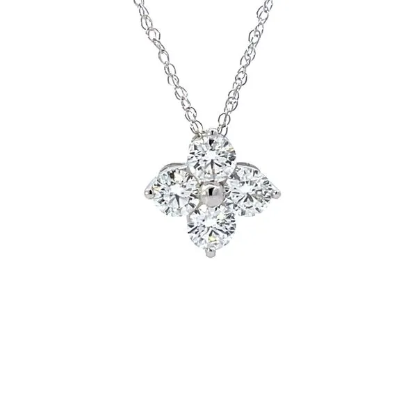Eco-Brilliance Lab Grown Diamond Pendant in 14k White Gold – 1ctw Bryan Jewelry Prattville, AL