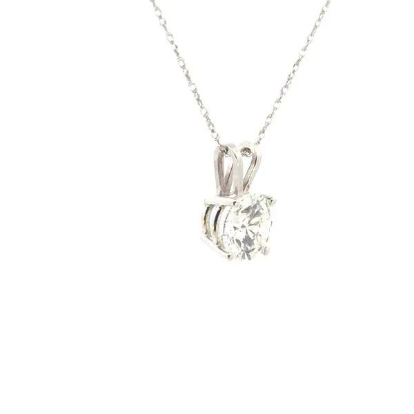 Lab Grown 1.5ct Solitaire Diamond Pendant Image 3 Bryan Jewelry Prattville, AL
