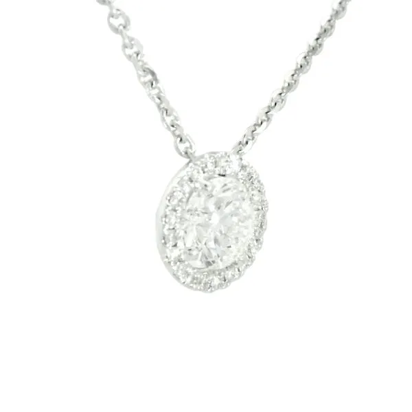 Lab grown Diamond pendant Image 3 Bryan Jewelry Prattville, AL
