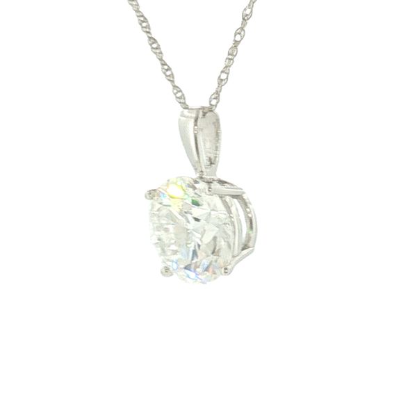 Timeless Brilliance: Diamond Solitaire Pendant Image 3 Bryan Jewelry Prattville, AL