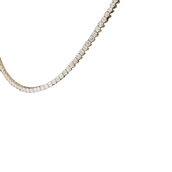 Endless Sparkle: Diamond Tennis Necklace Image 3 Bryan Jewelry Prattville, AL