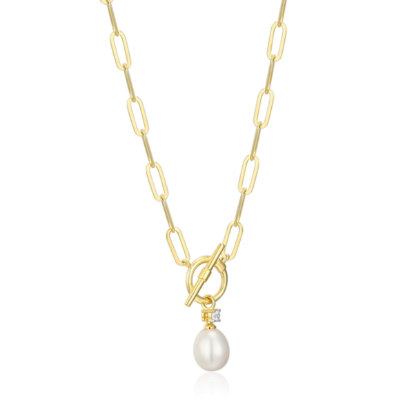 Chic. Modern. Effortlessly Sophisticated Paperclip Necklace Image 2 Bryan Jewelry Prattville, AL