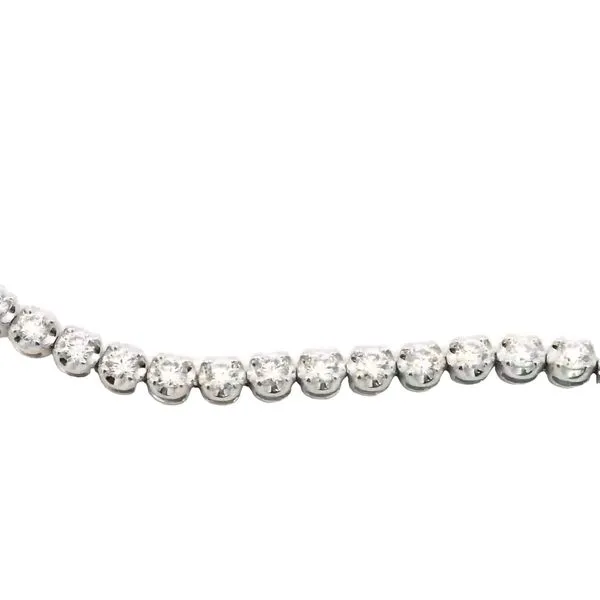 Lab grown Diamond Tennis bracelet 14kw Image 4 Bryan Jewelry Prattville, AL