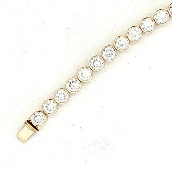 Lab Grown Tennis Bracelet Image 3 Bryan Jewelry Prattville, AL