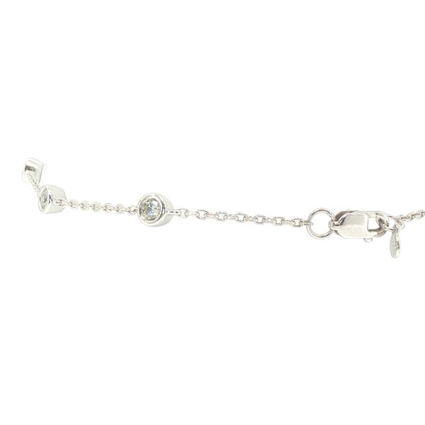 1/2ctw Lab Grown Diamond Station Bracelet in Sterling Silver Image 3 Bryan Jewelry Prattville, AL