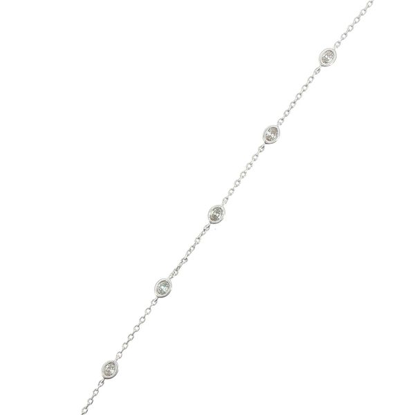 1/2ctw Lab Grown Diamond Station Bracelet in Sterling Silver Bryan Jewelry Prattville, AL