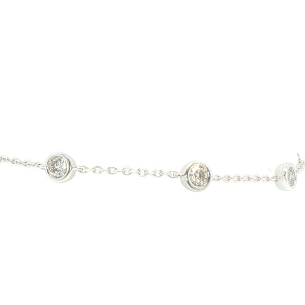 1ctw Lab Grown Diamond Station Bracelet in Sterling Silver Bryan Jewelry Prattville, AL