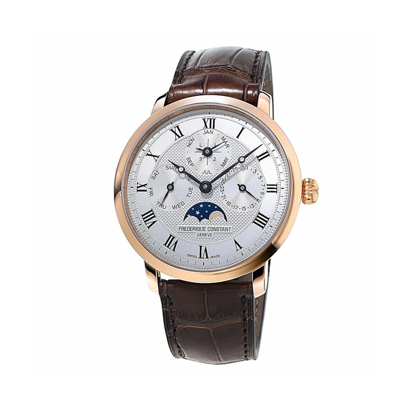 Frederique Constant Slimline Manuf Pc, Antishock System 18K Rg Curved Case, 3 Atm, Alligator Strap Carats Mcallen, TX