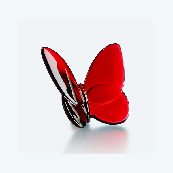 BACCARAT LUCKY BUTTERFLY RED Carats Mcallen, TX