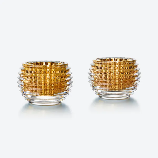 Baccarat Eye Votive (NOOS) Gold, Set/2 Carats Mcallen, TX