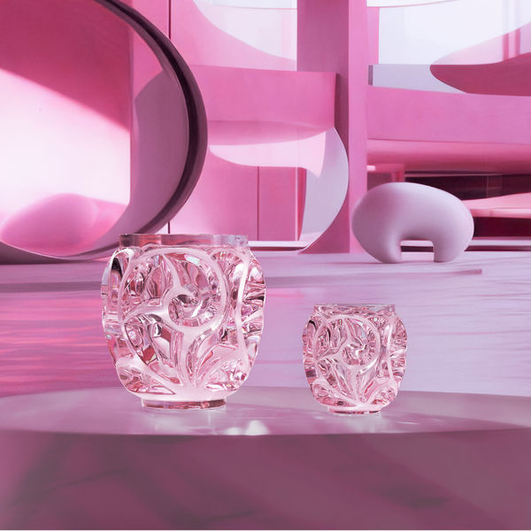 Tourbillons Vase Pink Luster Image 2 Carats Mcallen, TX