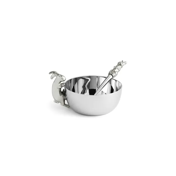Michael Aram Bunny Cup with Spoon Set Carats Mcallen, TX