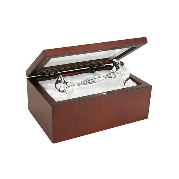 Rosewood Silver Rattle Set Carats Mcallen, TX