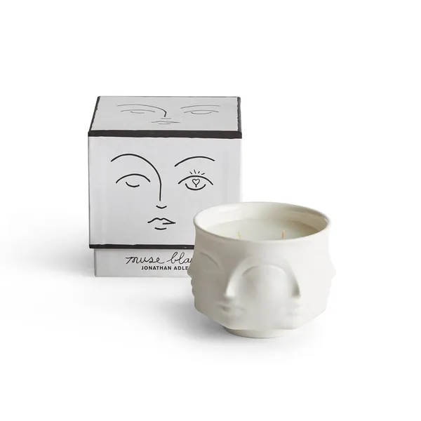 Jonathan Adler Muse Blanc Candle Image 2 Carats Mcallen, TX