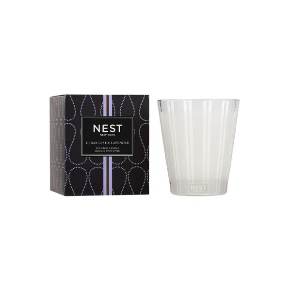 Nest Cedar Leaf & Lavender Classic Candle Carats Mcallen, TX
