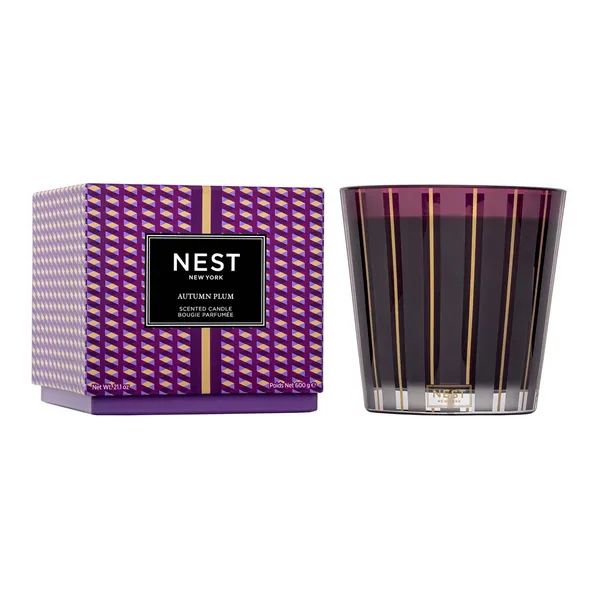 Nest 3-Wick Candle 21.1oz Autumn Plum Carats Mcallen, TX