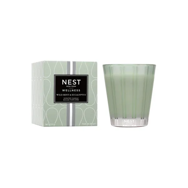NEST Classic Candle 8.1oz Wild Mint & Eucalyptus Carats Mcallen, TX