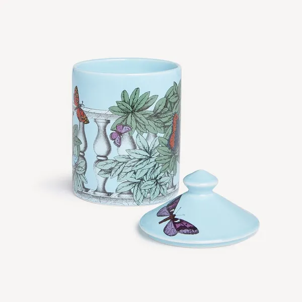 SE POI Scented Candle - Farfalle e balaustra Décor - Giardino Segreto Fragrance Image 3 Carats Mcallen, TX