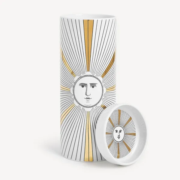 NEL MENTRE Tall scented Candle - Soli Décor - Immaginazione Fragrance Image 3 Carats Mcallen, TX