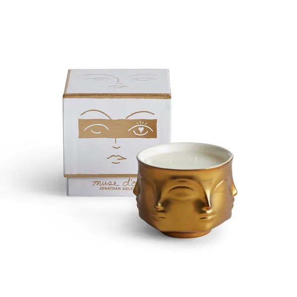 JONATHAN ADLER MUSE D'OR CERAMIC CANDLE Carats Mcallen, TX