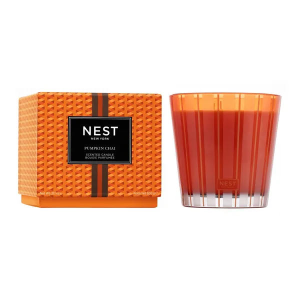 Nest Pumpkin Chai 3-Wick Candle Carats Mcallen, TX