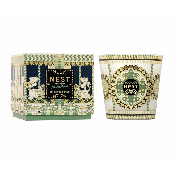 NEST New York x Pierre Marie Birchwood Pine 3-Wick Candle Carats Mcallen, TX