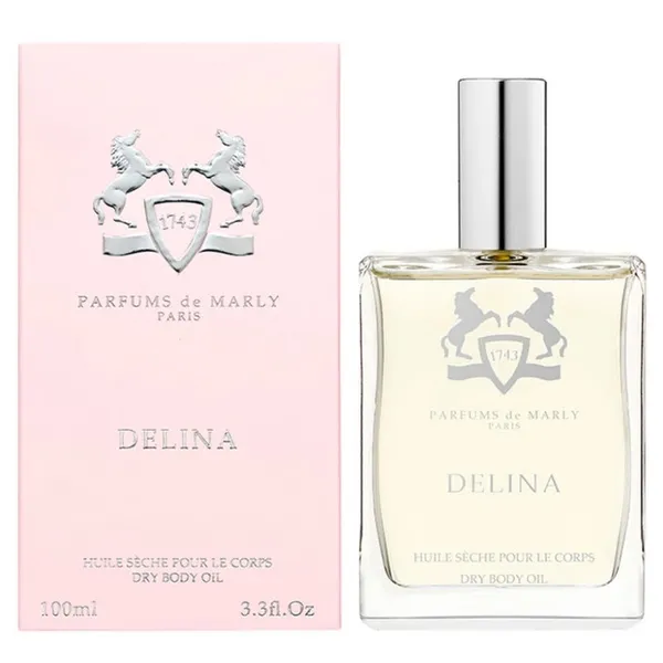 PARFUMS DE MARLY Delina Body Oil 100ml Image 2 Carats Mcallen, TX