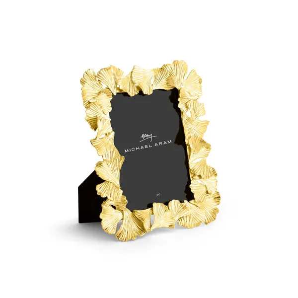 Michael Aram Golden Ginkgo Frame 5x7 Carats Mcallen, TX