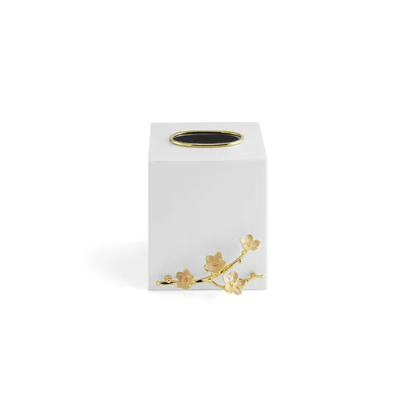 Michael Aram Cherry Blossom Tissue Box holder Carats Mcallen, TX