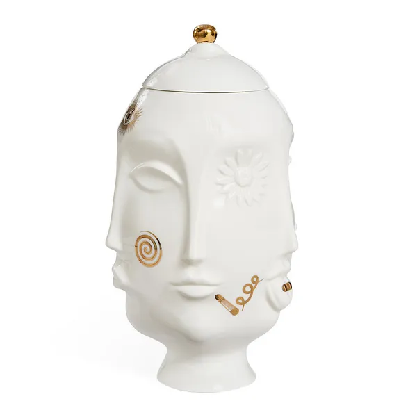 JONATHAN ADLER GILDED  MUSE FRIDA VASE Image 3 Carats Mcallen, TX