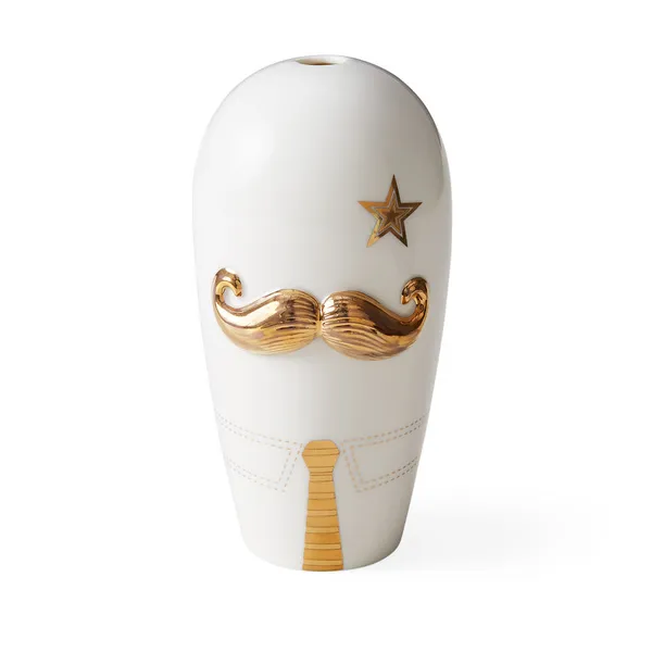 Jonathan Adler GILDED MUSE SALVADOR VASE Carats Mcallen, TX