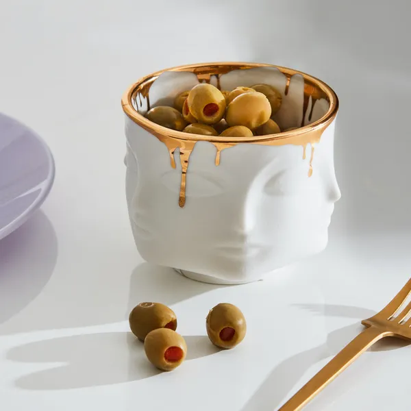 Jonathan Adler Gilded Dora Maar Condiment Bowl Image 2 Carats Mcallen, TX