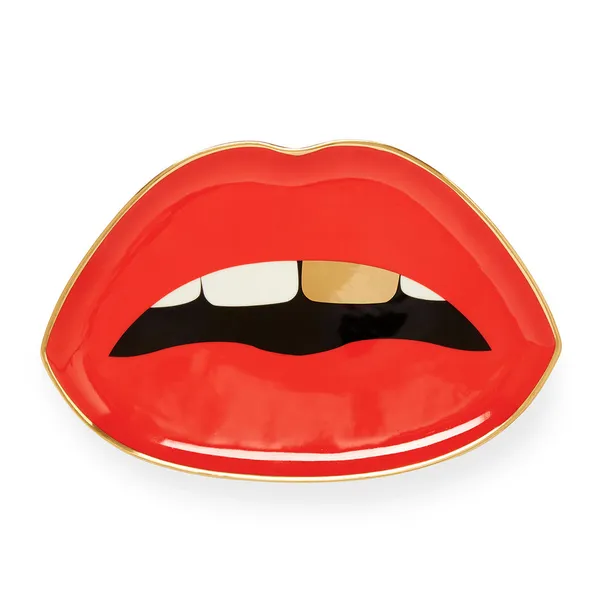 Jonathan Adler Lips Trinket Tray-Red Carats Mcallen, TX
