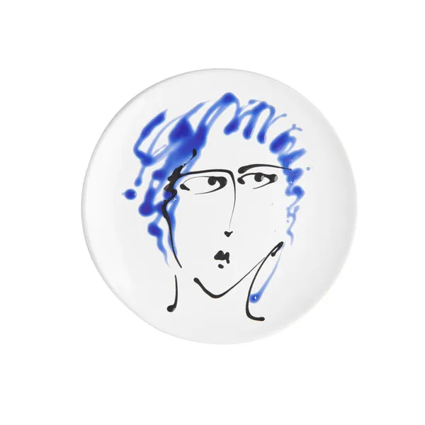 Abigails Plate Face Blue & Black Carats Mcallen, TX