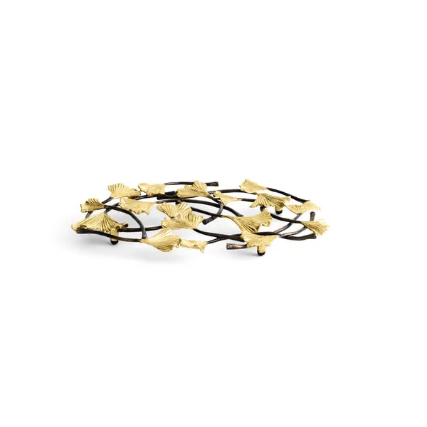 Michael Aram Golden Ginkgo Trivet Carats Mcallen, TX