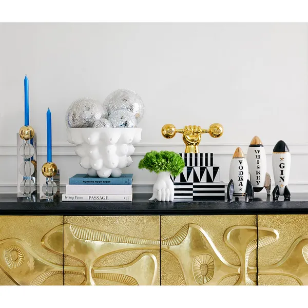 Jonathan Adler GEORGIA ORB CENTERPIECE BOWL Image 3 Carats Mcallen, TX