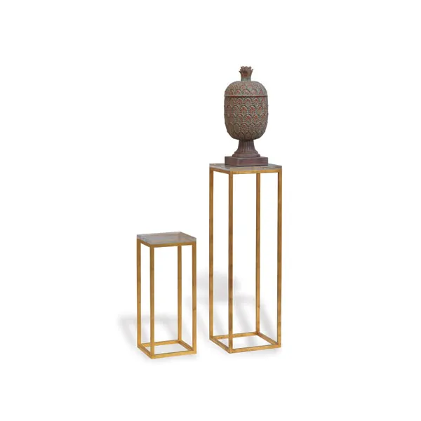 Port 68 Drake Gold/Lucite Pedestal/Set Of 2 Image 2 Carats Mcallen, TX