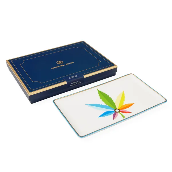 Jonathan Adler Sinsemilla rolling Tray Image 2 Carats Mcallen, TX