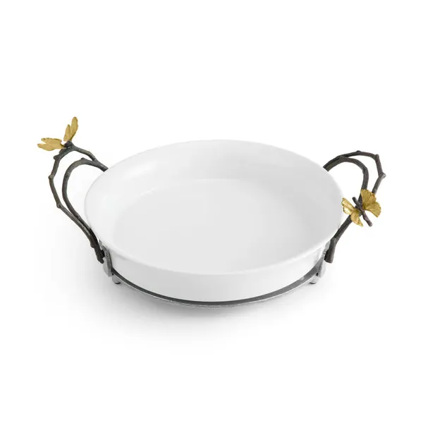 Michael Aram Butterfly Ginkgo Pie Dish Carats Mcallen, TX