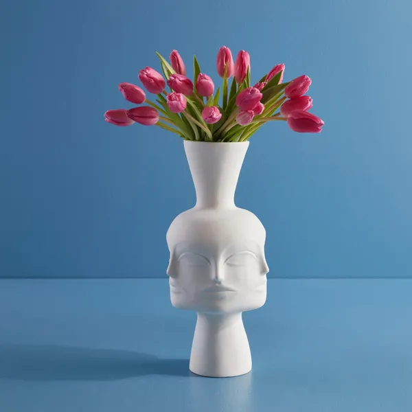 Jonathan Adler Dora Maar Bowtie Vase-White Image 2 Carats Mcallen, TX