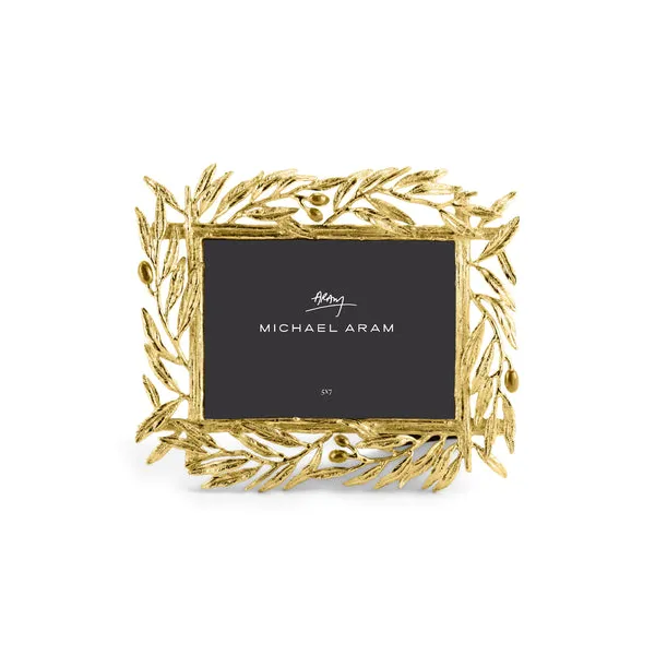 Michael Aram Olive Branch Frame 5x7 Gold Carats Mcallen, TX