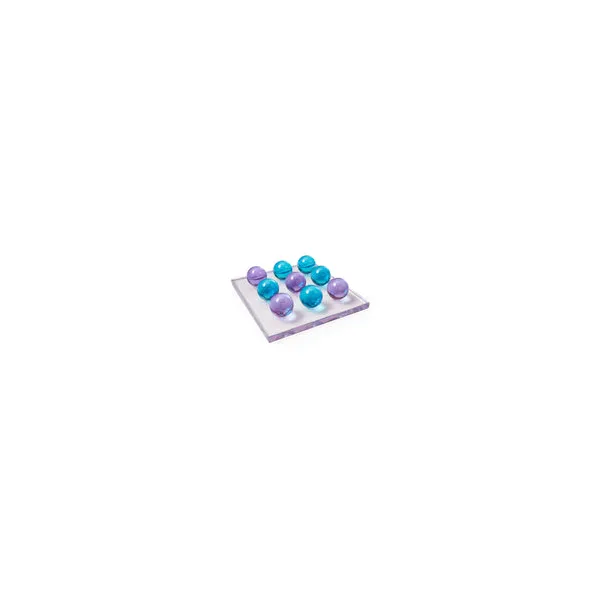 Jonathan Adler Acrylic Tic Tac Toe Set- Turq/Purple Carats Mcallen, TX