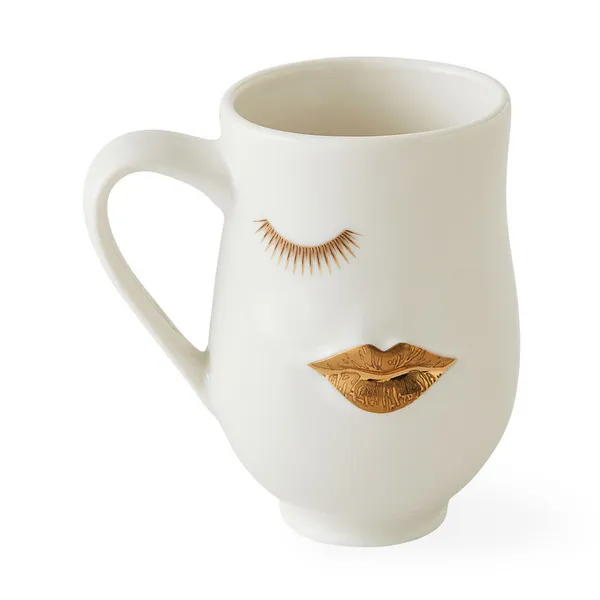 Jonathan Adle Gilded Mr. and Mrs Muse Mug Image 2 Carats Mcallen, TX