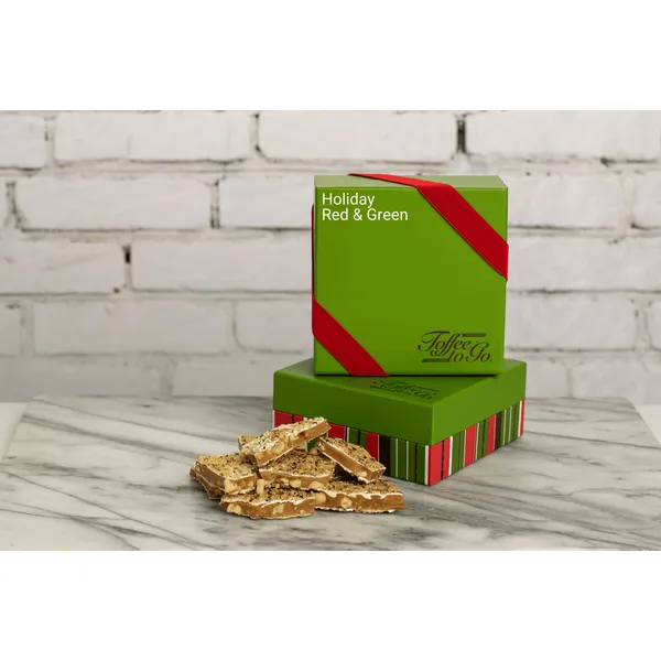 White Chocolate Macadamia Nut Toffee 1/2lb Carats Mcallen, TX