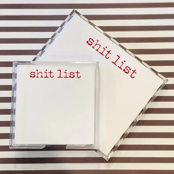 Small Square Red Shit List Image 2 Carats Mcallen, TX