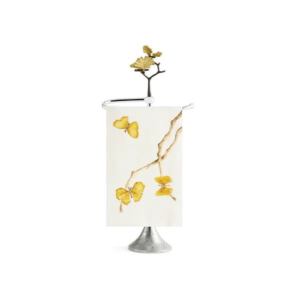 Butterfly Gingko Fingertip Towel Stand Carats Mcallen, TX