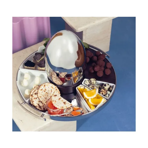 CHRISTOFLEMOOD PARTY Stainless Steel MOOD Party Tray Image 4 Carats Mcallen, TX
